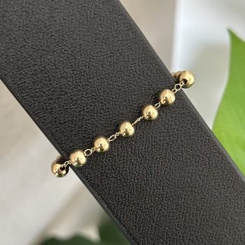 Pulsera Golden Balls Waterproof