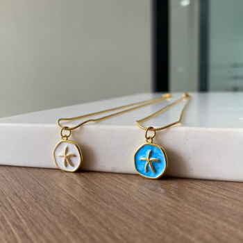 Collar Starfish Pendant Waterproof